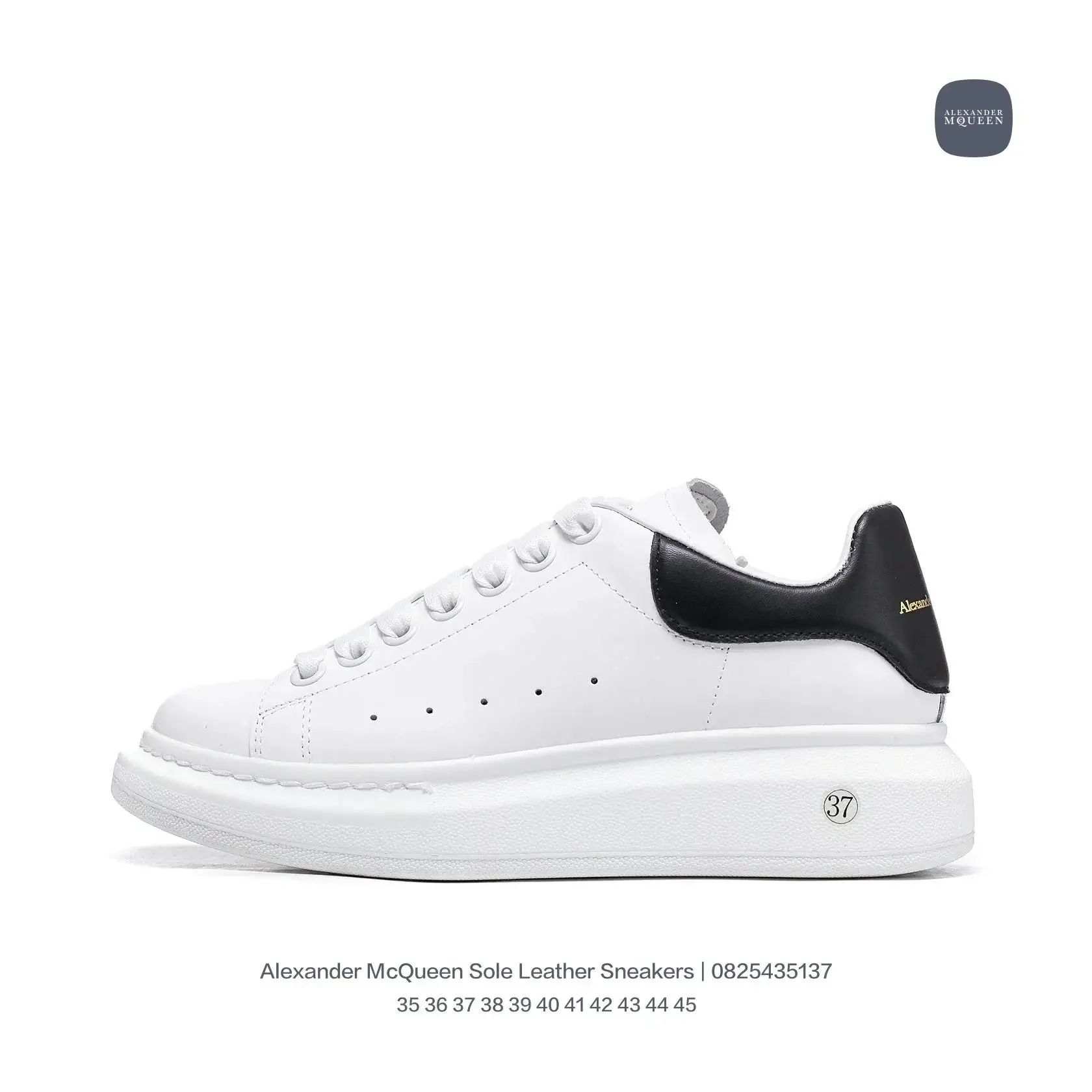 Alexander McQueen Oversized Sole Leather Sneakers [10+ styles] 2