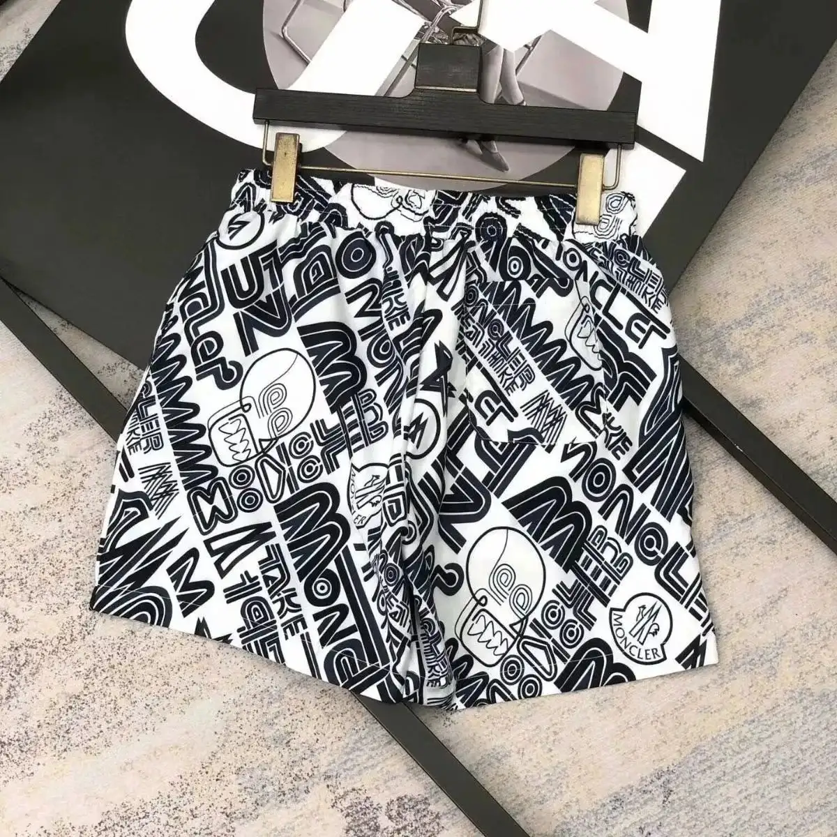 Moncler Graffiti Print Shorts [2 styles] 2